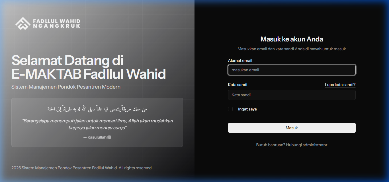 E-Maktab Fadllul Wahid